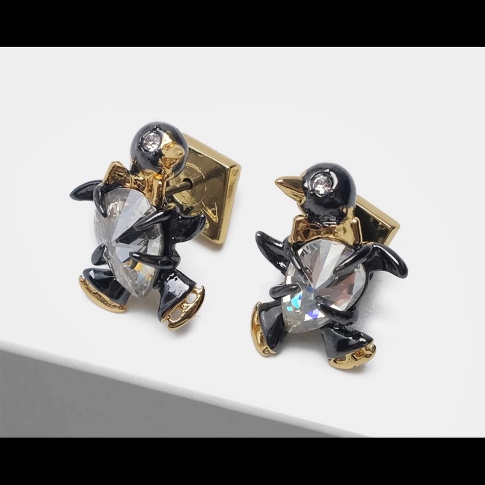 Baby penguins earrings